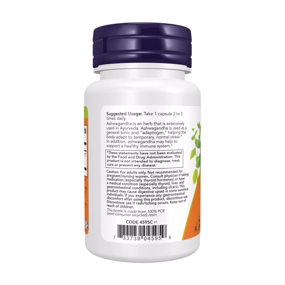 NOW Foods Ashwagandha 450mg - Image 3