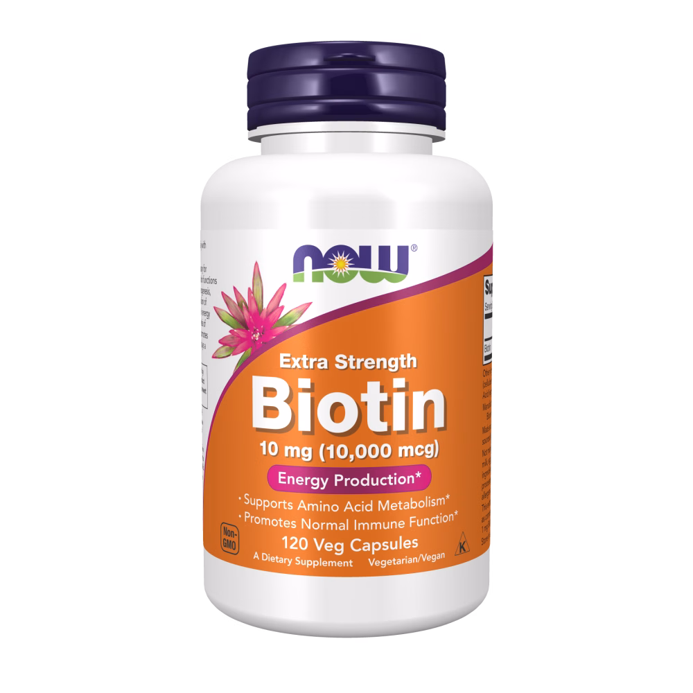 NOW Foods Biotin 10mg Extra Strength