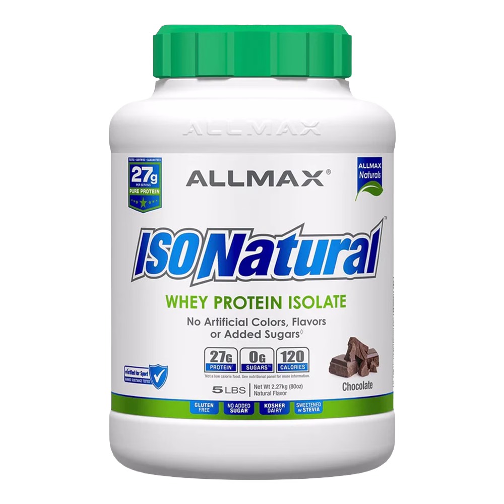 ALLMAX IsoNatural: Natural Pure Whey Protein Isolate