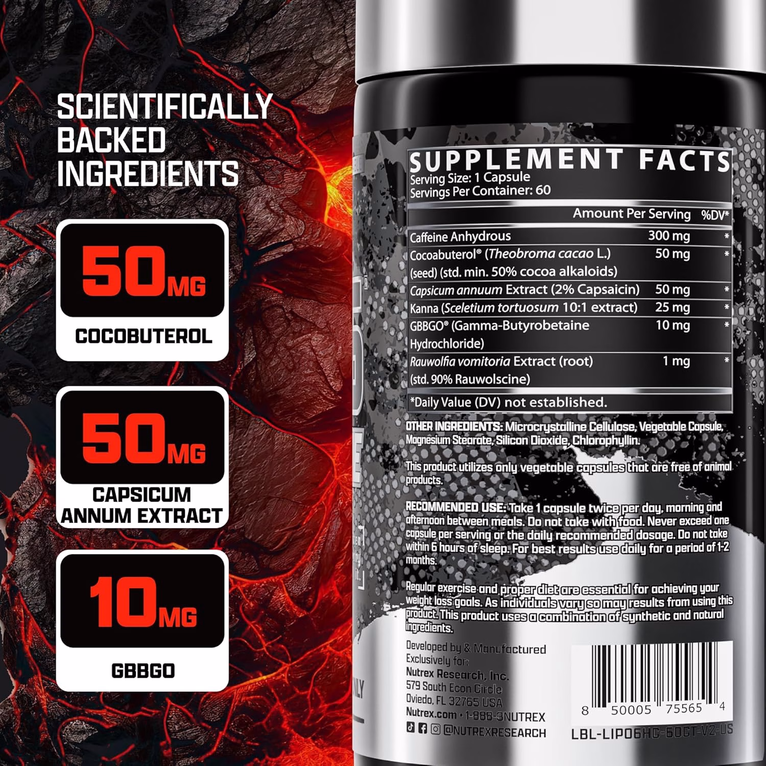 Nutrex Research Lipo 6 Hardcore - Image 2