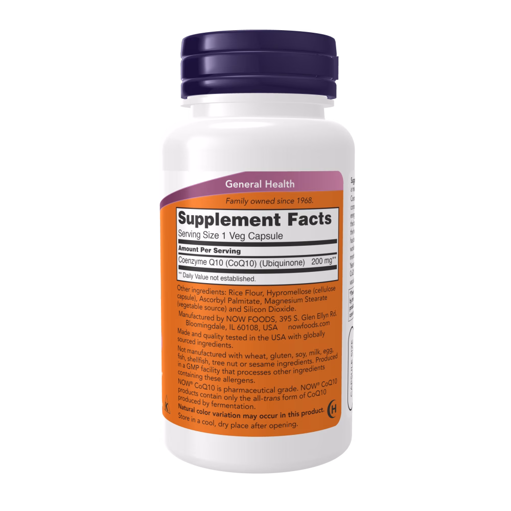 Now Foods CoQ10 200mg - Image 2