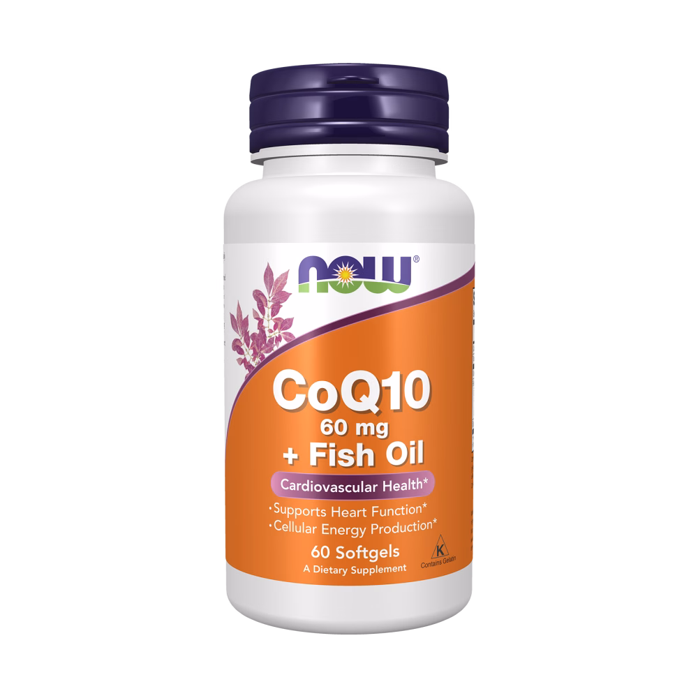 Now Foods CoQ10 60mg + Fish Oil