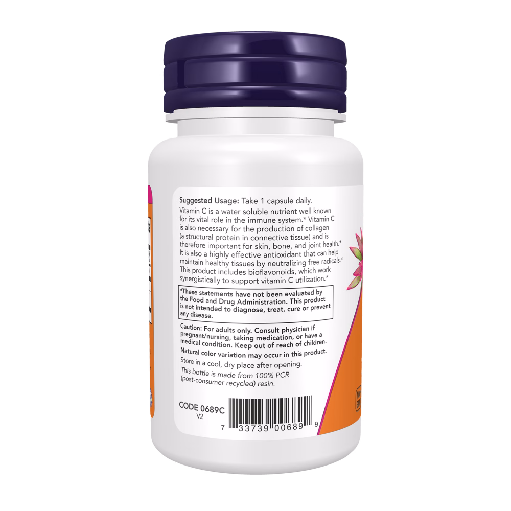 Now Foods C-1000 With 100mg of Bioflavonoids - Image 2