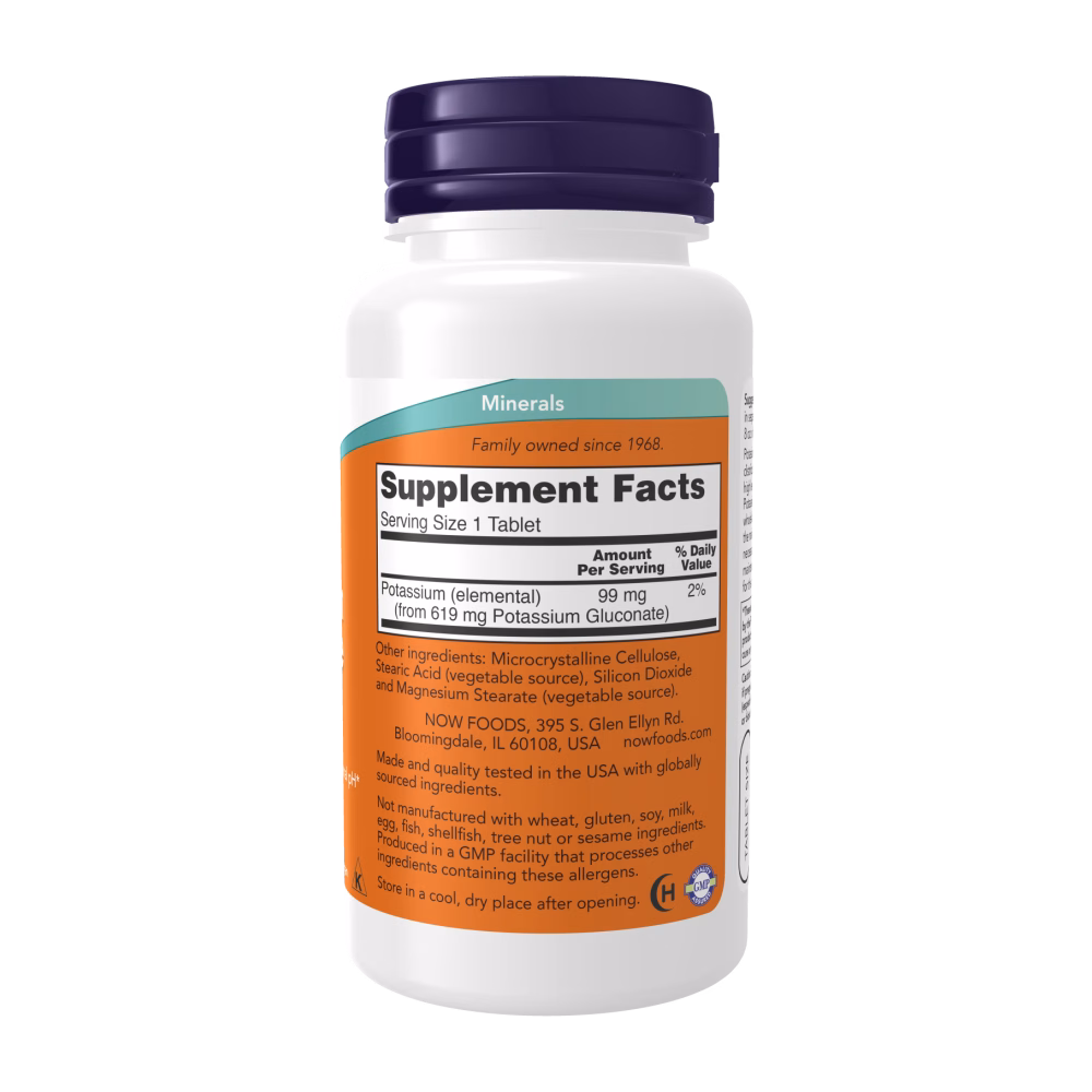 Now Foods Potassium Gluconate 99mg - Image 3