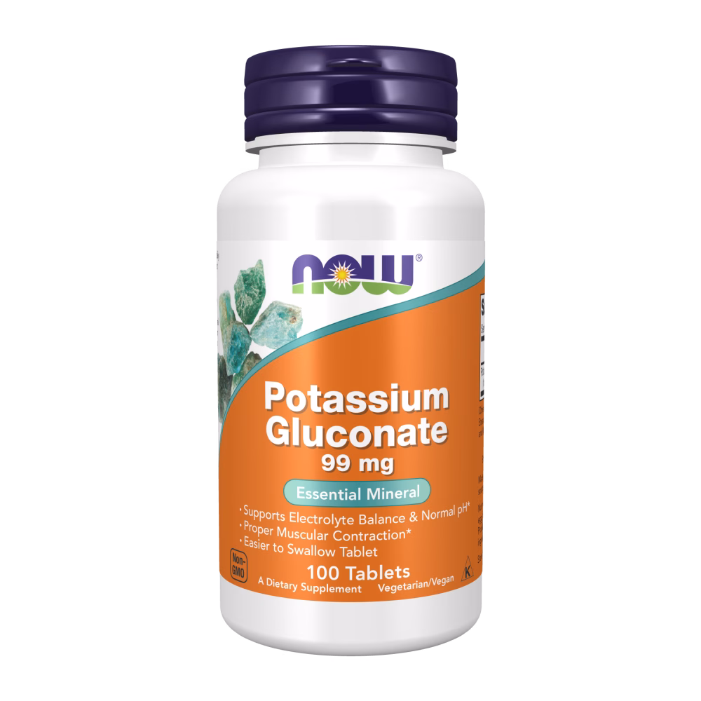Now Foods Potassium Gluconate 99mg