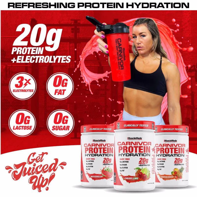 MuscleMeds Carnivor Protein Hydration 20sv - Image 4