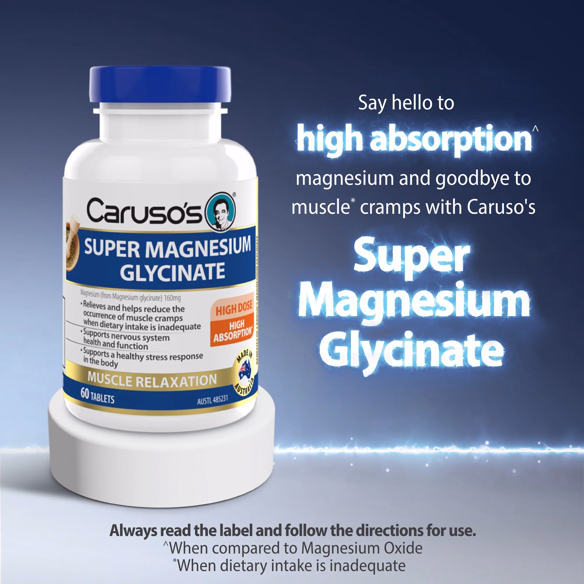 Caruso's Super Magnesium Glycinate - Image 3