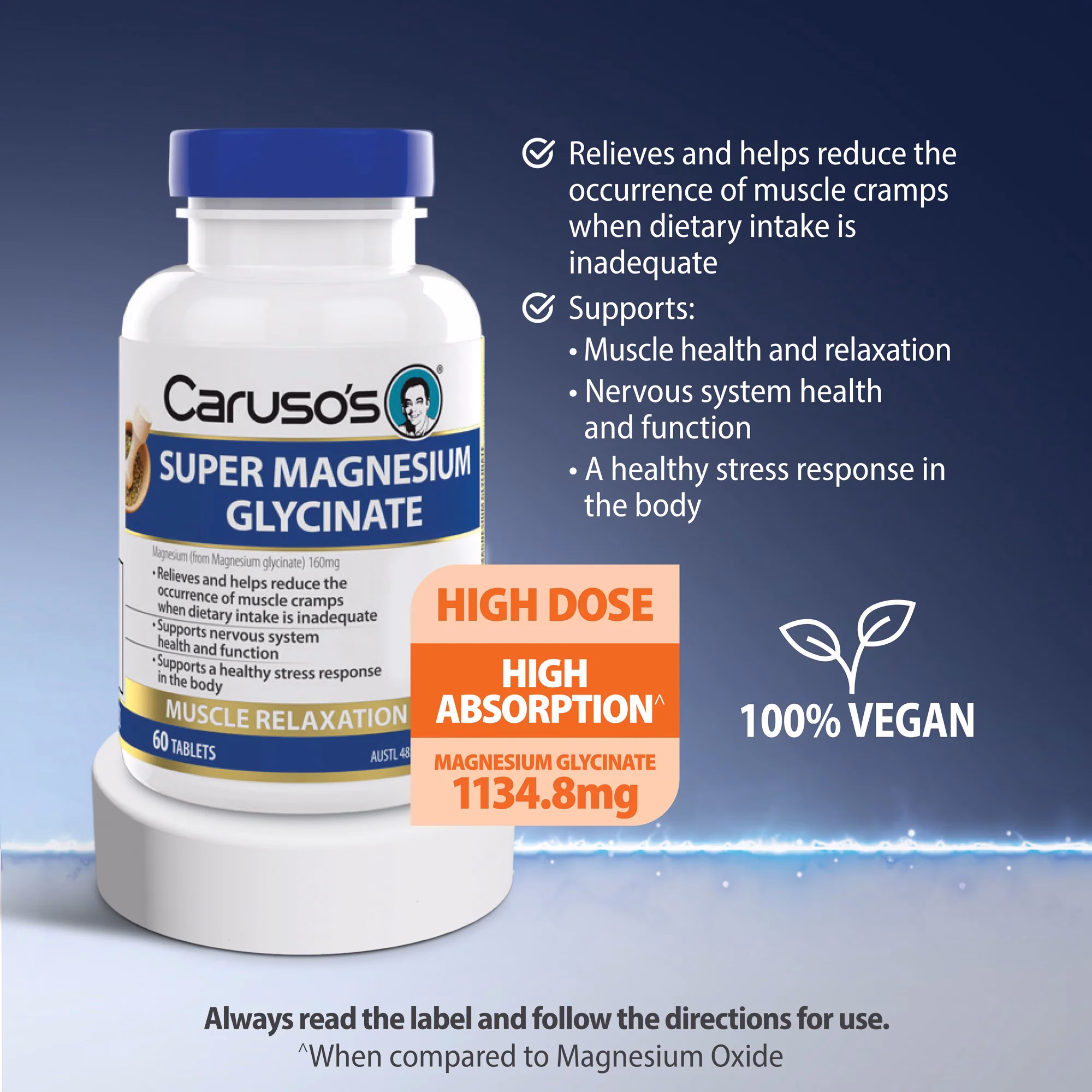 Caruso's Super Magnesium Glycinate - Image 2