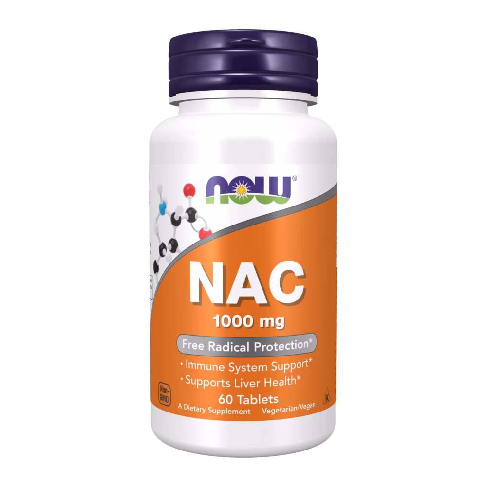 NOW Foods NAC 1000 mg Tablets