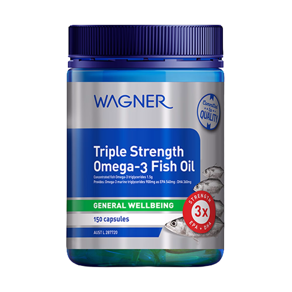 Wagner Triple Strength Omega-3 Fish Oil