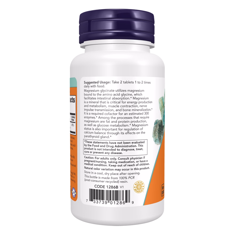 NOW Foods Magnesium Glycinate - Image 3