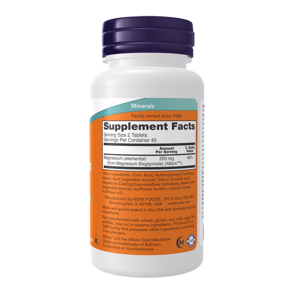 NOW Foods Magnesium Glycinate - Image 2