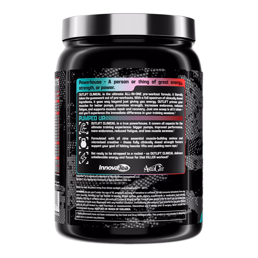 Nutrex Research Outlift Clinical Clinically Dosed All-In-One Pre-Workout - Image 3