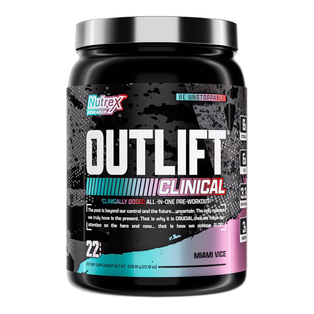 Nutrex Research Outlift Clinical Clinically Dosed All-In-One Pre-Workout
